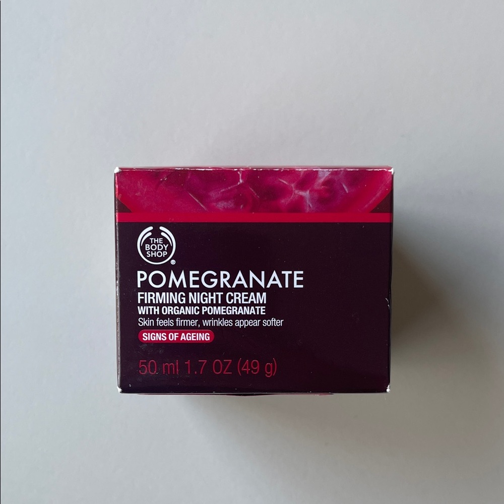 The Body Shop Pomegranate Firming Night Cream with Organic Pomegranate 50 ml